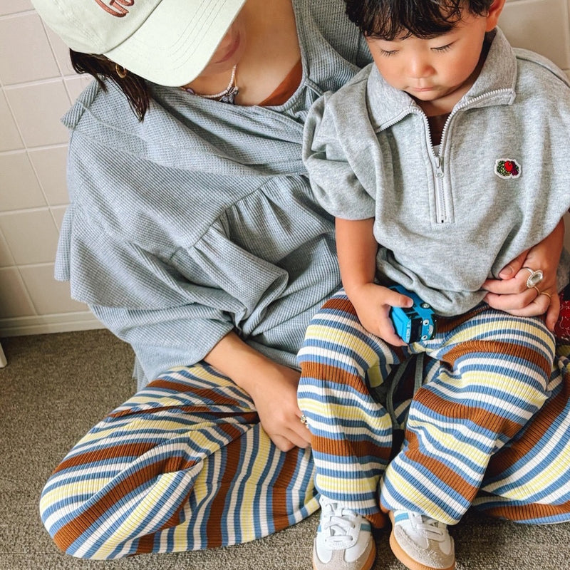 Lili Border Pants AYA×RIKU（親子）- House of Lili