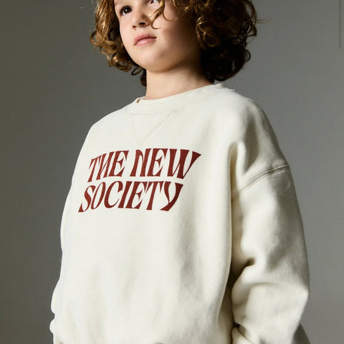 Artic Sweater Vanilla Cream the new society 子供用セーター 商品画像4 - House of Lili