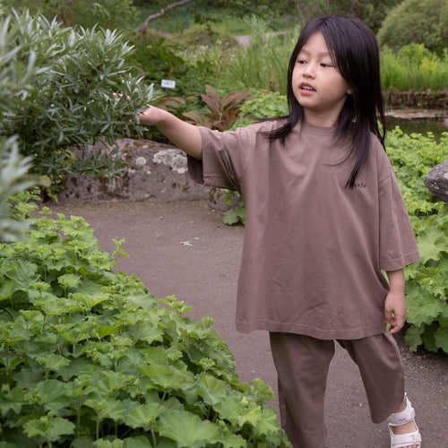 wide SS Tee Façade（モールカラー）子供服 商品画像2 - House of Lili