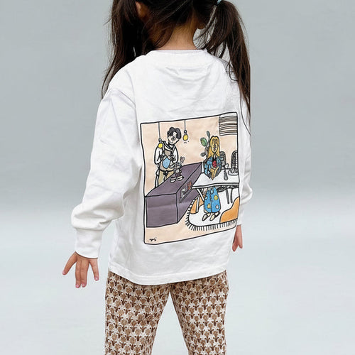 good day long sleeve T 子供用長袖Tシャツ 商品画像10 - House of Lili
